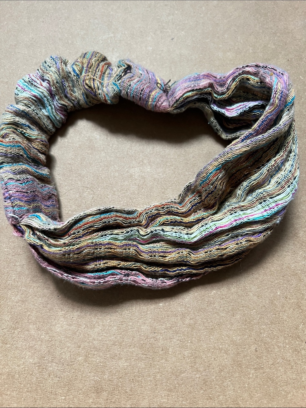 Multicolor Patterned Women’s Headband Trio - Stretch Fabric - Picture 3 of 4